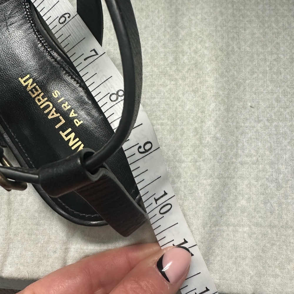 Saint Laurent Cassandra Sandal size 38 - Picture 13 of 13